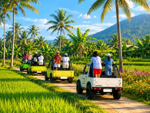 Desa Tua Scenic Jeep Explore Adventure jeep tour in Marga, Bali