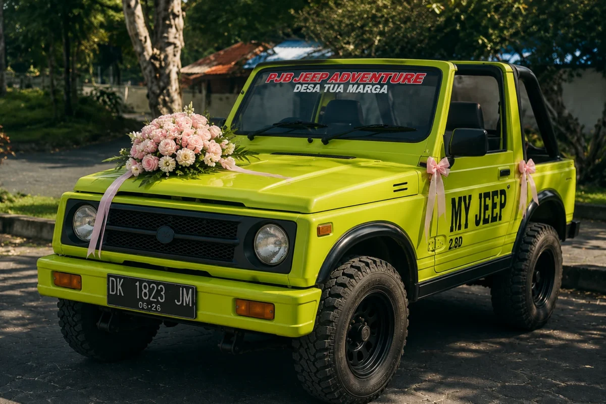 Classic Jeep Wedding Package — PJB Jeep Adventure